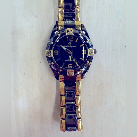 Charles Raymond Watch vintage new battery working VO349G - Picture 1 of 7